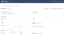 Edit generated email signature page